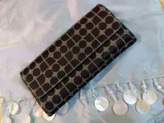 値下済 kate spade ドットパターン 長財布 ケイトスペードニューヨーク