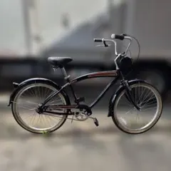 Schwinn ビーチクルーザー S-1 BLACK レトロサマータイムマシン Schwinn ビーチクルーザー S1 BLACK レトロサマータイムマシン廃番