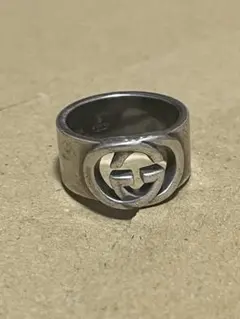 GUCCI インターロッキングG チェーンリング16.5∼17号 - メルカリ