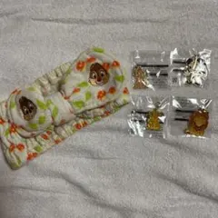 ディズニー　ヘアバンド　キーホルダー4種類