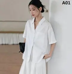 極美品✨ドゥーズィエムクラス コットンストレッチ ストライプ ビッグ 