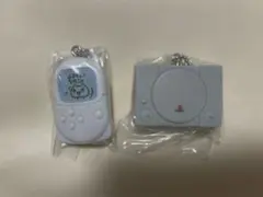 PlayStation プレステ 食玩 ミニチュアチャーム 2点セット