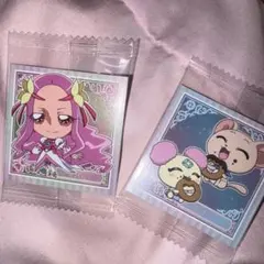 プリキュア キュアフラワー　シフォン&タルト　ウエハースシール
