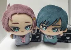 ブルーロック サンリオ ちびぐるみ vol.2 糸師冴 糸師凛 2点 ナムコ