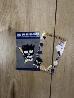 侍ジャパン×サンリオキャラクターズ　G賞　クリアカードセット　バッドばつ丸