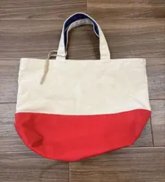 relume トートバッグ キャンバス 赤 ナチュラルのサムネイル