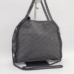 極美品 ステラマッカートニー ファラベラ ミニ 総柄 モノグラム チェーン