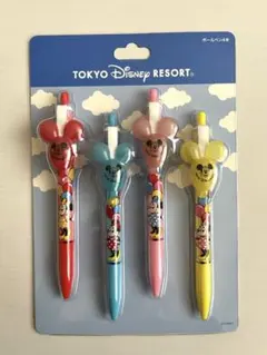 東京ディズニーリゾート アラジン ジーニー　マスコットボールペン　5本セット ディズニーリゾート ディズニーシー ボールペン 5本セット チャンドゥ
