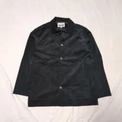 MUSSELBURGH メンズ ブラック Lサイズ ボタン付き シャツ