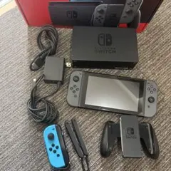 Nintendo Switch 本体 ➕青ジョイコン付き
