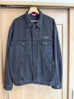 Supreme ネイビー デニムジャケット S - メルカリ