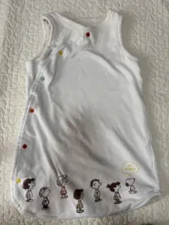 スヌーピー スリーパー 60 カラフルボタン付き