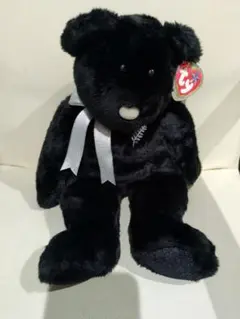 TY　黒いぬいぐるみクマ 大　Ferry　約36cm