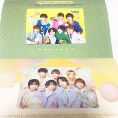 なにわ男子 バースデーカード