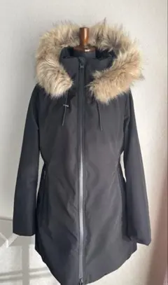 ZARA 防寒中綿ダウンコート　L 黒