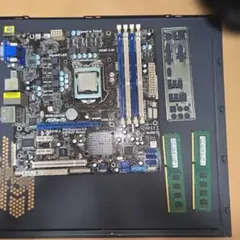 ASRock H67M-GE/THW Core i5-2400 CPU付 - メルカリ