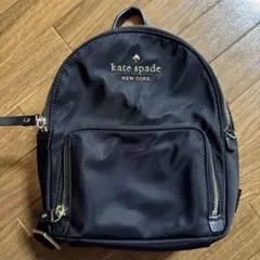 kate spade NEW YORK ナイロン リュック ブラック