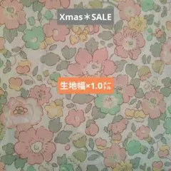 リバティ　プリント（タナローン) Betsy（ベッツィ)　　ペール　ピンク