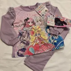 キミとアイドルプリキュア 光るパジャマ　新品　サイズ110