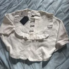 コトリ　80cm リボン付き　ベビーポンチョ　ケープ