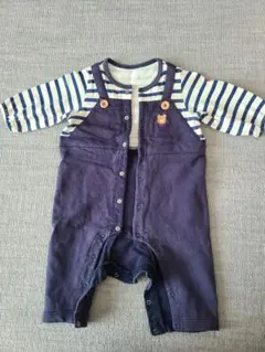 ミキハウス、ロンパース、70cm