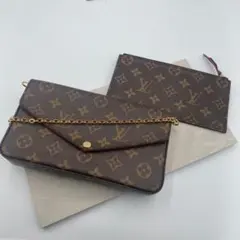美品 ルイヴィトン ヴェルニ ポシェット フェリシー ショルダーバッグ