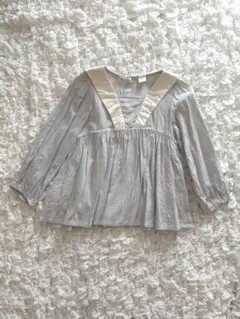 cottoli ブラウス　セーラー　110