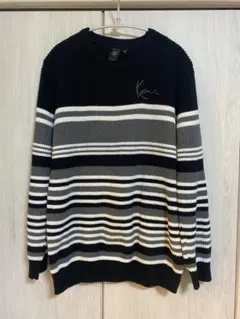 Karl Kani ストライプニットセーター