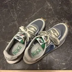 NIKE-F グレー/ネイビー スニーカー