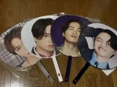 timelesz SexyZone 菊池風磨　うちわ　4枚セット