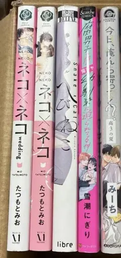 ネコ×ネコ たつもとみお 倉橋トモ　BL漫画