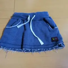 Lee ダークブルー フリルスカート