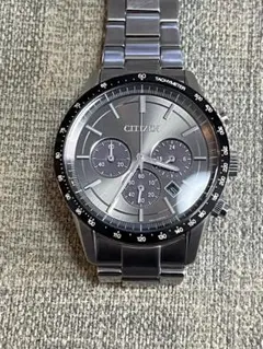 CITIZEN ソーラー クロノグラフ ステンレス B620-S089298