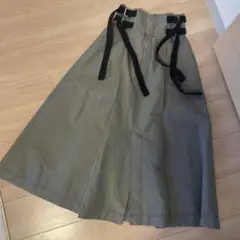 ベルト ロングスカート