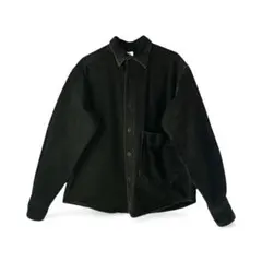 ZARA マットブラック デニムジャケット デニムシャツ 黒