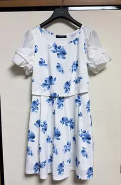 Avail CHIP CLIP 花柄 リボン ワンピース