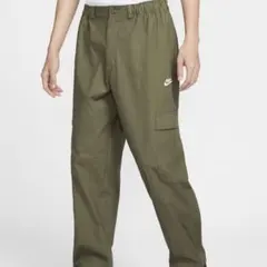 NIKE ウーブン　カーゴパンツ オリーブ メンズ　M 品番HV1434-222のサムネイル