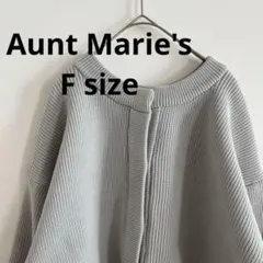 前後2WAY】クルーネッククロップドカラーカーデ