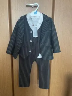 キッズ ストライプ柄 フォーマルスーツ 90サイズ