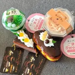 リアルチョコレートデザートマスコット　2点セット