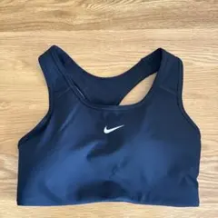 Nike Dri-FIT ブラック スポーツブラ M