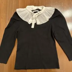 SNIDEL フリル襟 長袖トップス