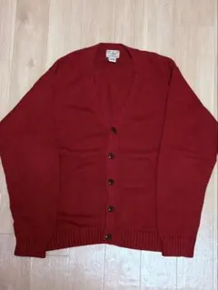 L.L.Bean 90s〜00s メンズ カーディガン 赤　安くしてます！