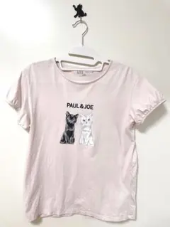 UNIQLO PAUL & JOE Tシャツ　薄ピンク　ホワイト