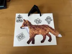 メゾンキツネ ショップ袋