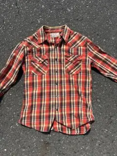 Wrangler チェック柄フランネルシャツ