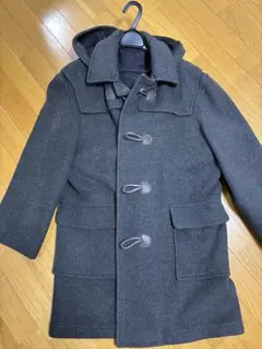 BURBERRY BLACK LABEL グレー ダッフルコート - メルカリ