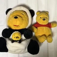 くまのプーさん 和装ウェディング ぬいぐるみ ペアセット ハンドメイド