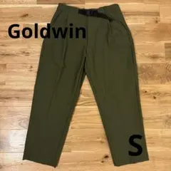 goldwin ワンタックテーパードパンツ