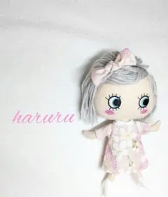 イルメール服　ハッピードール服　イーマリーちゃん服　長袖襟付きさくら柄